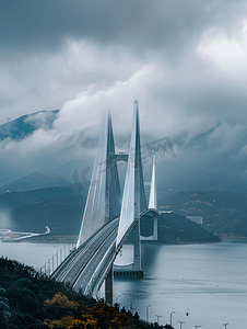 大连跨海大桥全景