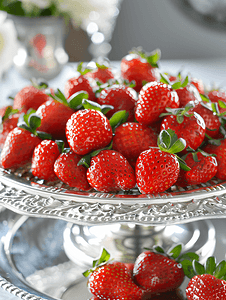 草莓水果拼盘