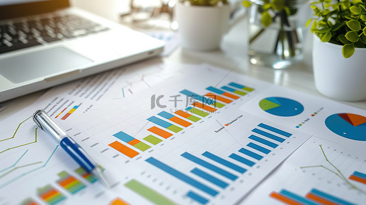 利润成本背景图片_商业和办公室统计数据背景
