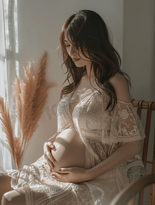 孕期图片摄影照片_孕妇肚子字母
