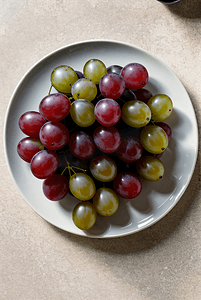 葡萄 水果 食物 美食 新鲜 成熟 鲜美 酸甜 AI作品 AIGC AI绘画 AI图片