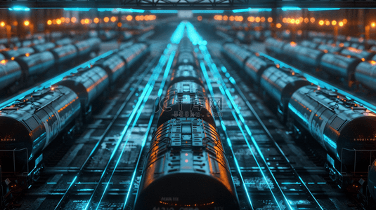 重庆轨道背景图片_彩色灯光火车列车轨道的背景10