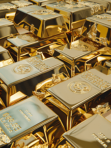 金融货币黄金素材