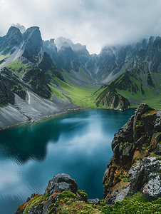 长白山天池风景