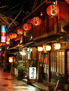 日本街道夜景居酒屋