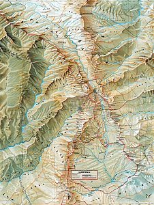 川藏公路背景图