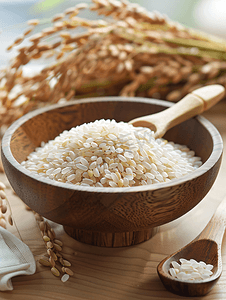 健康大米背景素材