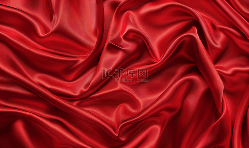 红色丝绸背景图片_红色丝绸背景素材