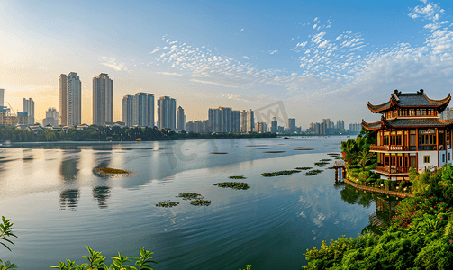 宁波城市全景