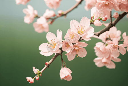 春天桃花盛开摄影图2
