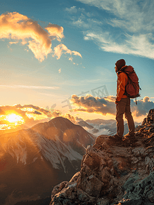 户外登山徒步