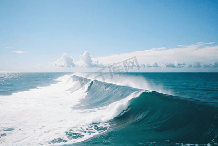 大海海浪浪花摄影图片3