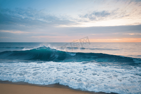 大海海浪浪花摄影图9