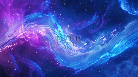 优雅紫色风格求职简历模板背景图片_宇宙星空穹窿蓝色和紫色晕染图片