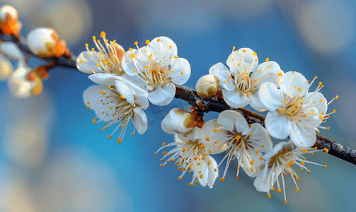 梅花盛开