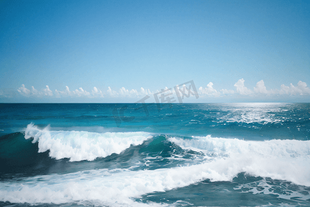 大海海浪翻滚摄影图8