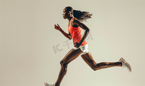 女性运动跑步