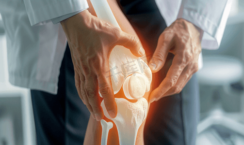 男中医指出患者膝盖关节问题