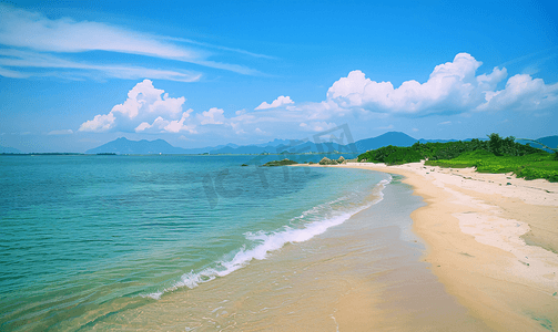 海南旅行摄影照片_海南西岛海岸美景