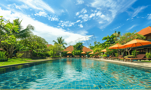 巴厘岛图片摄影照片_印尼巴厘岛奢华度假酒店