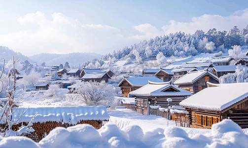 黑龙江雪乡风光