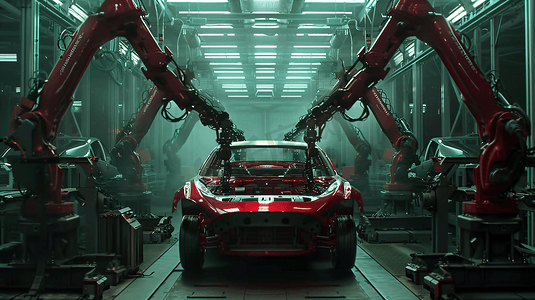 汽车工业制造机械臂16
