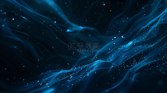 蓝色科技星光纹理质感线条流线的背景12