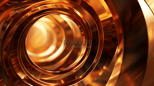 金色光泽质感螺旋状纹理背景6