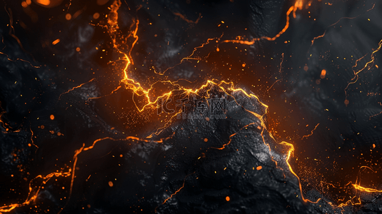 厦门火山岛背景图片_黑色岩浆纹理质感简约背景2