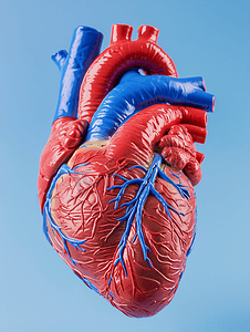 心脏内部结构右心房医疗照片