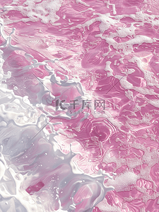 粉色液体水面纹理背景9