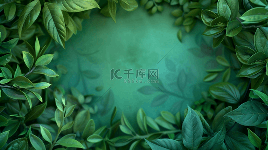 绿色植物装饰纹理背景10
