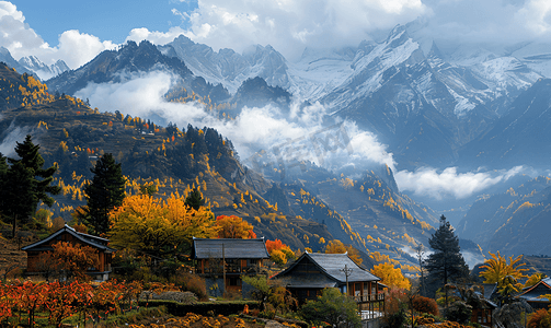 神农架风光高山