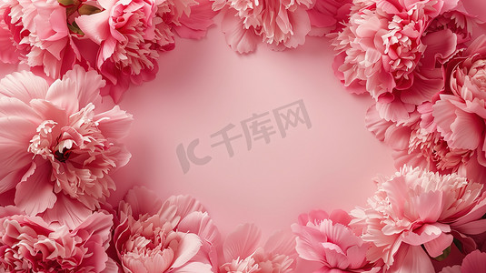 唯美粉色花瓣摄影照片_粉色平铺花朵花瓣的摄影12摄影图