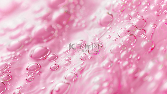 粉色液体气泡简约纹理背景16
