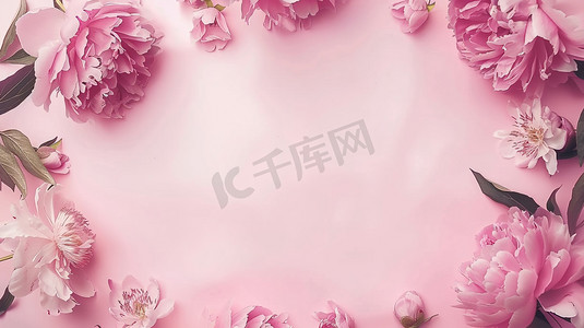 唯美粉色花瓣摄影照片_粉色平铺花朵花瓣的摄影11照片