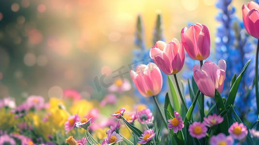 春天户外野花花朵的摄影19高清图片