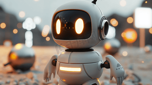 可爱的人工智能机器人2