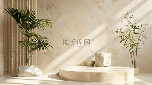 中式背景室内背景图片_白色简约中式风格室内绿竹的背景9