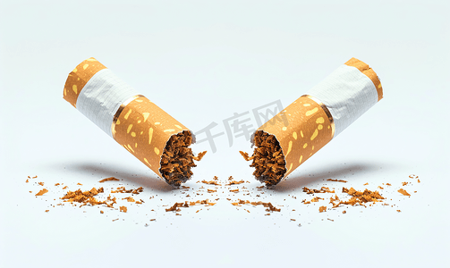 芙蓉王香烟盒摄影照片_戒烟禁烟吸烟
