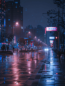 郑州东城市夜景