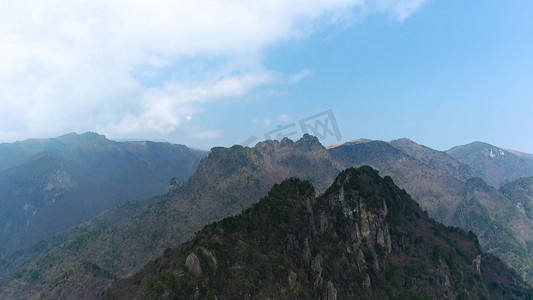 湖北宜昌三峡大山区祖国山河祖国风光风景航拍