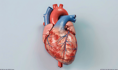人体器官心脏摄影照片_心脏解剖医疗照片