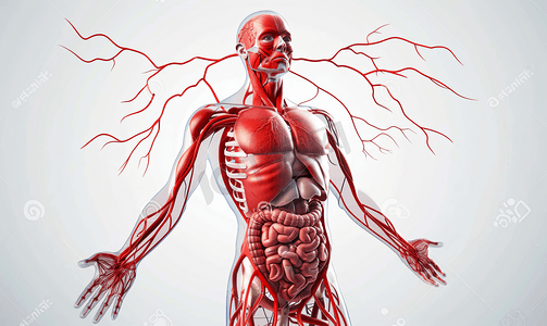 人体内部血管图