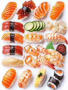 日式料理美食手握寿司