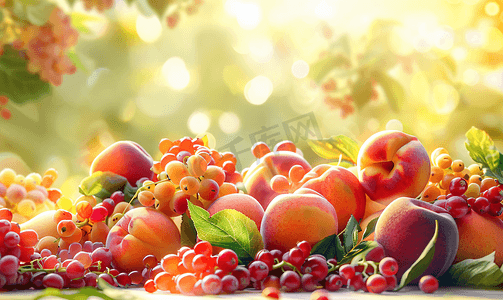 桃子夏季水果
