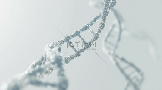白色简约生物科技基因网状的背景12