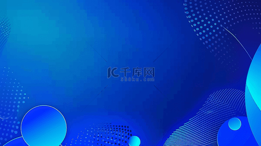 科技抽象色块背景图片_蓝色商务科技抽象几何背景