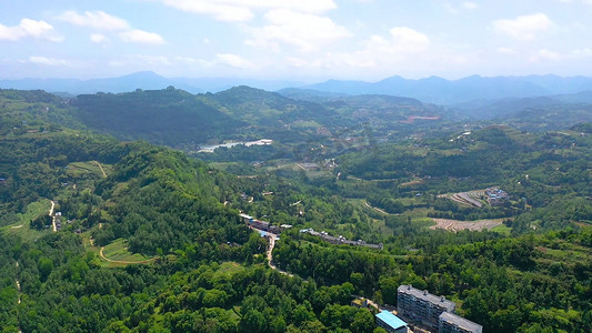 实拍素材云摄影照片_实拍山川大地梯田农田祖国河山素材