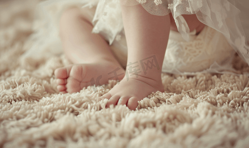 婴儿的小脚幼儿